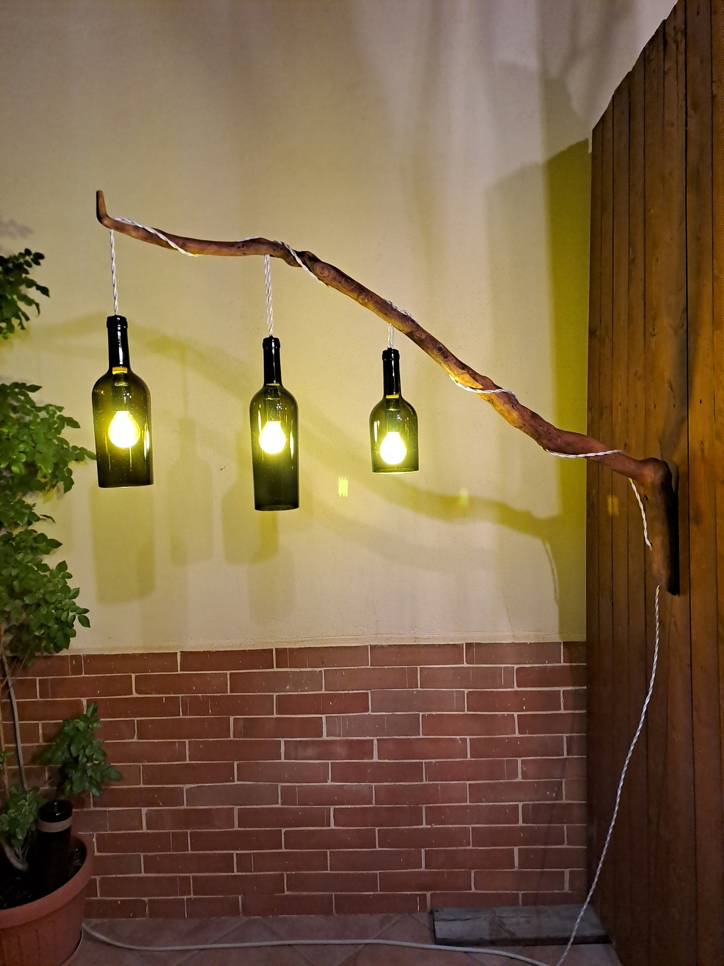 Lampadario da muro - VINO & PROSECCO