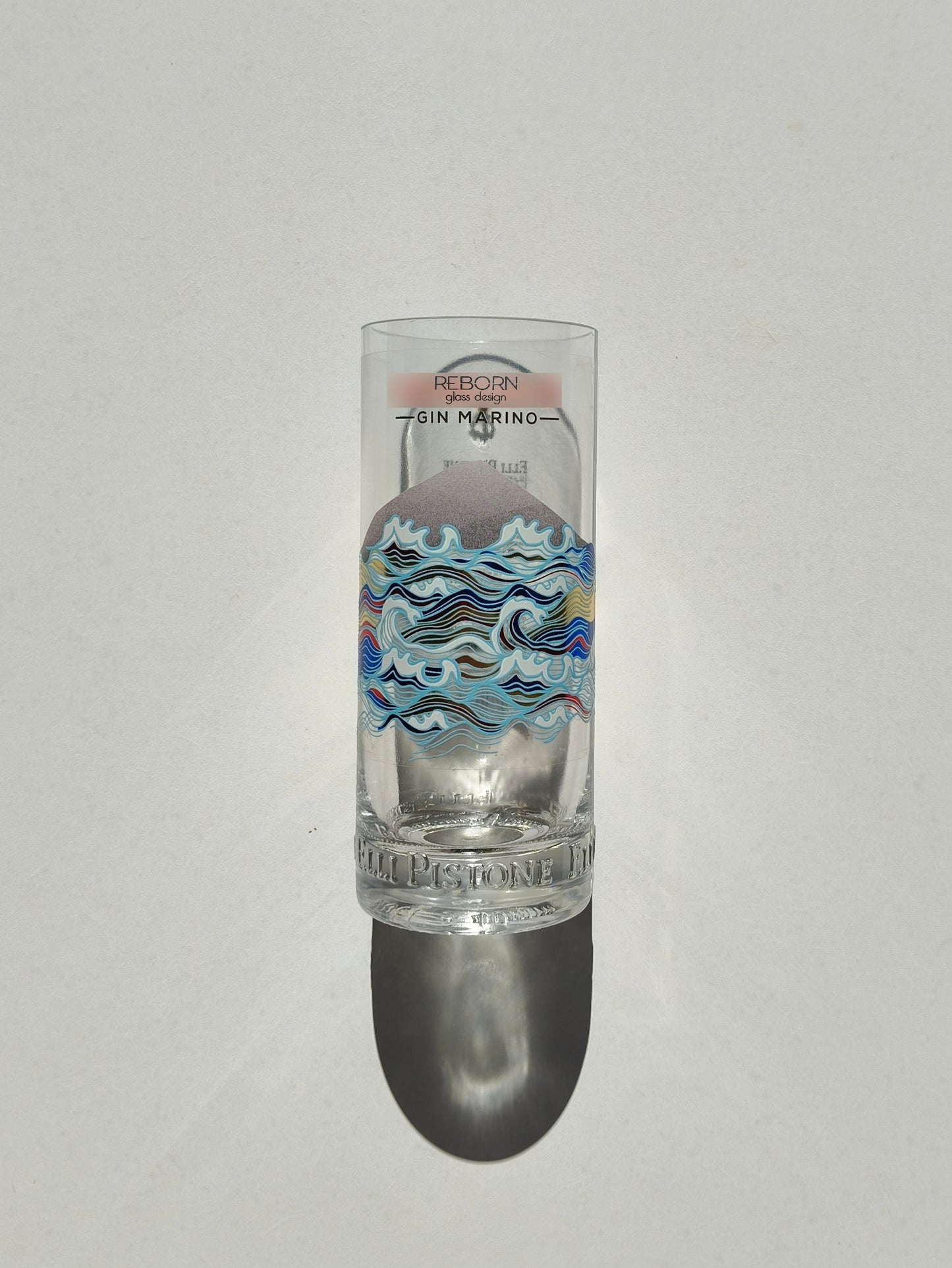 Vaso da appendere artigianale ricavato da bott. Ionico