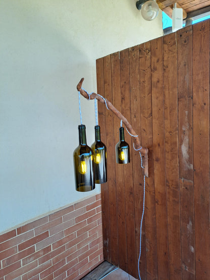 Lampadario da muro - VINO & PROSECCO