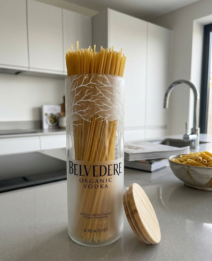 Contenitore Belvedere "Tappo in legno"