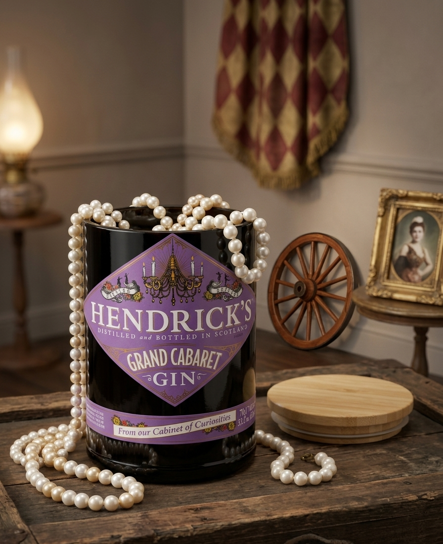 Contenitore Hendrick's GRAND CABARET "Tappo Legno" (Edizione limitata)