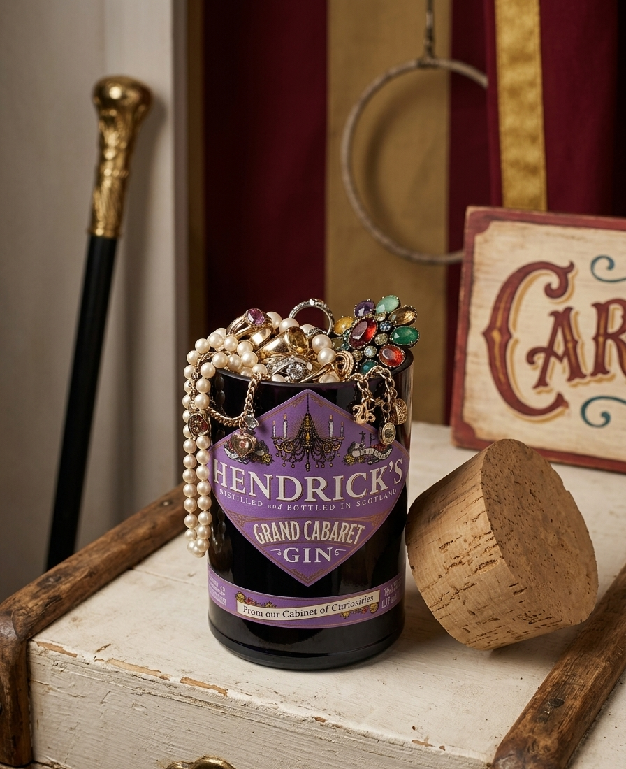 Contenitore Hendrick's GRAND CABARET "Tappo Sughero" (Edizione limitata)