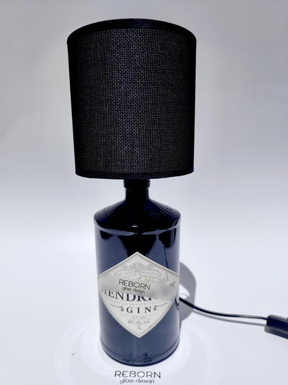 Lampada artigianale ricavata da bott. Hendrick's