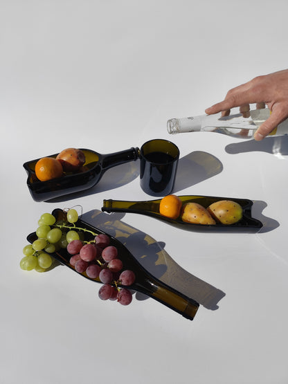 Vassoio Vino Mezzo collo