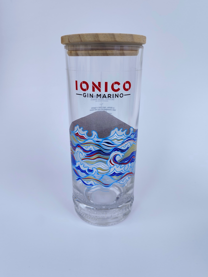 Contenitore Ionico "Tappo in Legno"