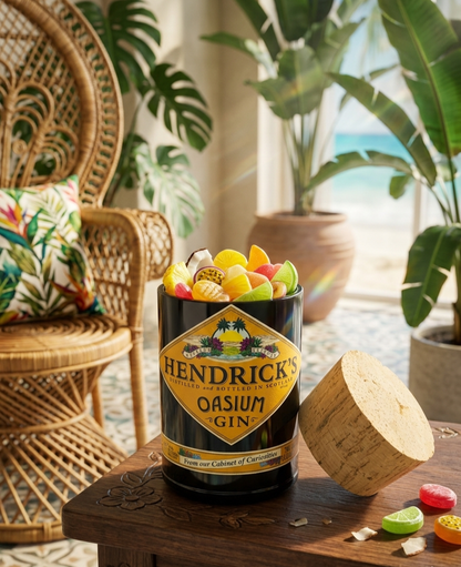 Contenitore Hendrick's OASIUM "Tappo Sughero" (Edizione limitata)