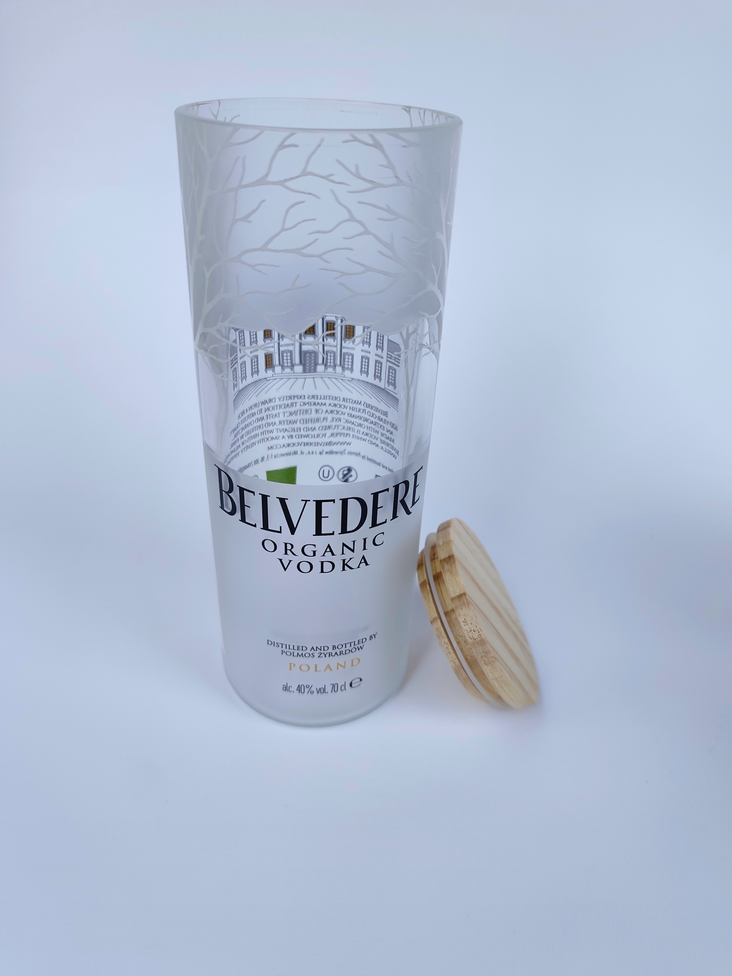 Contenitore Belvedere "Tappo in legno"