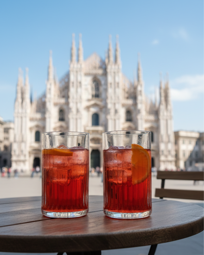 Bicchieri Alti Campari