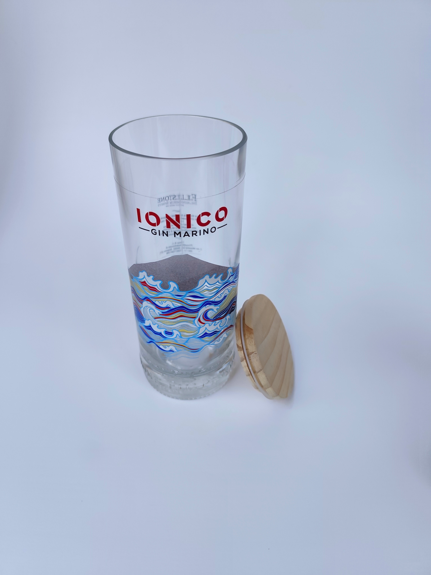 Contenitore Ionico "Tappo in Legno"