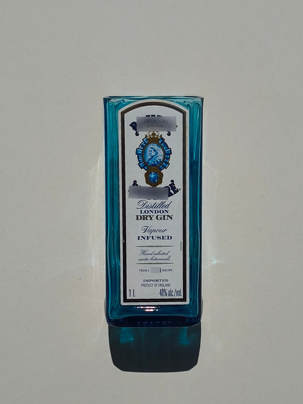 Vaso da appendere artigianale ricavato da bott. Bombay