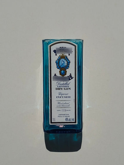 Vaso da appendere artigianale ricavato da bott. Bombay