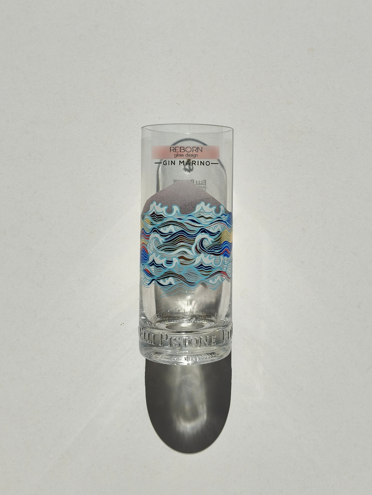 Vaso da appendere artigianale ricavato da bott. Ionico