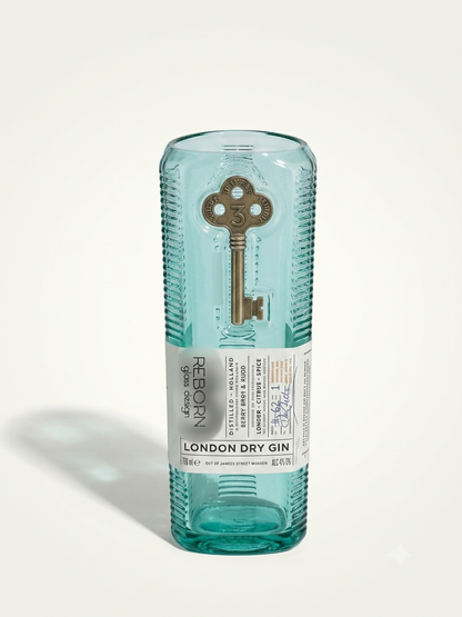 Vaso artigianale ricavato da bott. Gin N°3