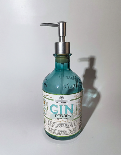 Set ricavato artigianalmente da bott. Mazzetti Gin