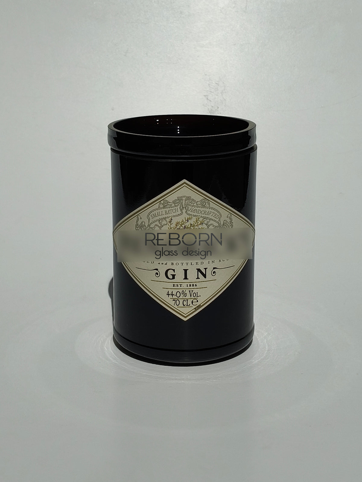 Posa cenere/Stick artigianale ricavato de bott. Hendrick's