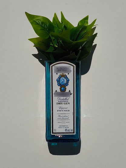 Vaso da appendere artigianale ricavato da bott. Bombay