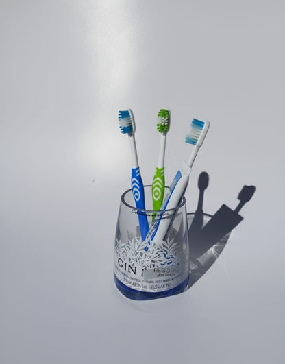 Set artigianale ricavato da bott. Gin Mare